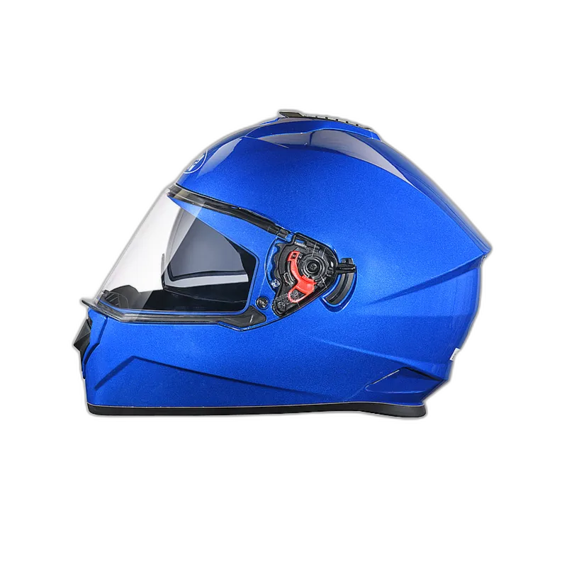 STUDDS Drifter Flame Blue Full Face Helmet