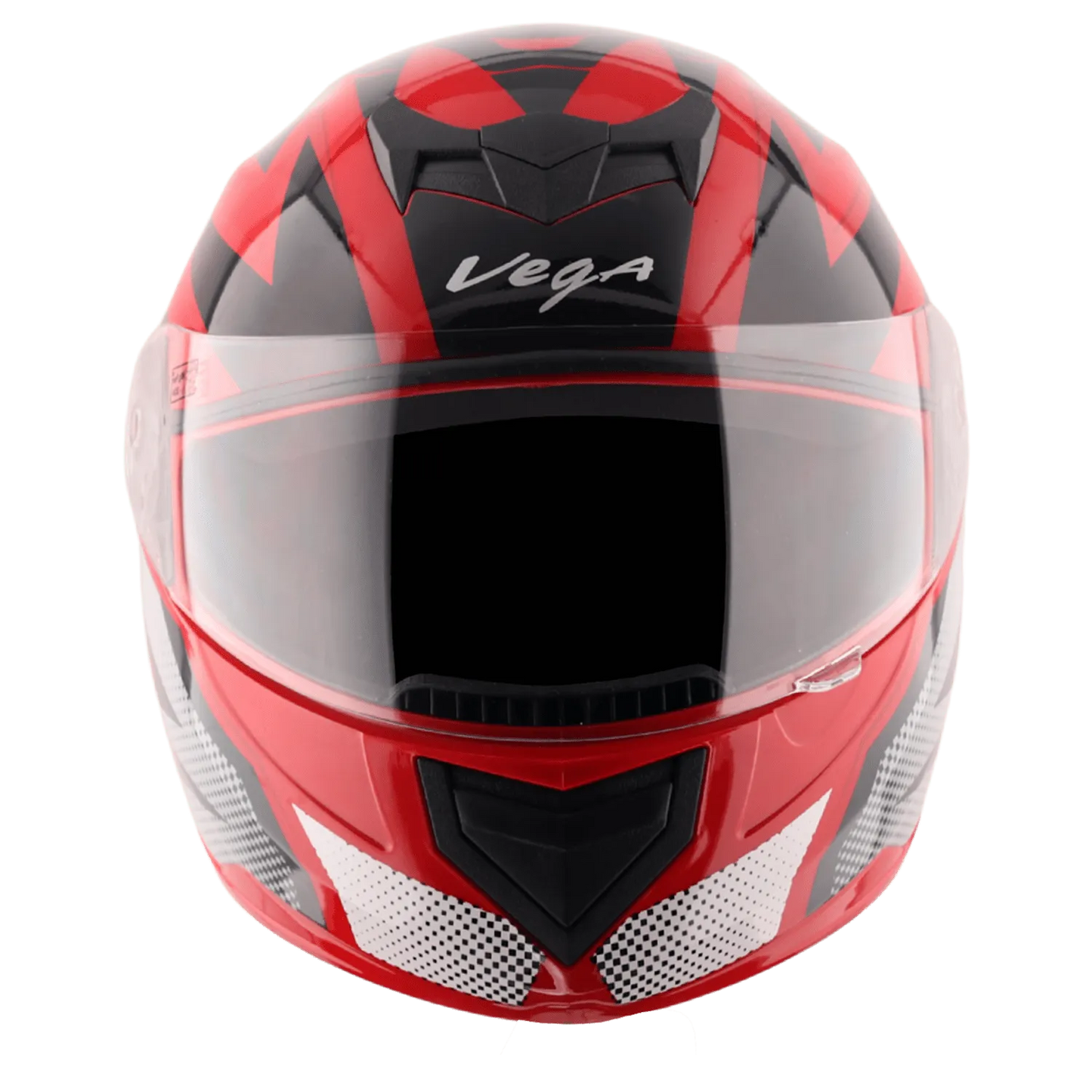 VEGA Edge Dx Grain Gr Red Anthracite Full Face Helmet