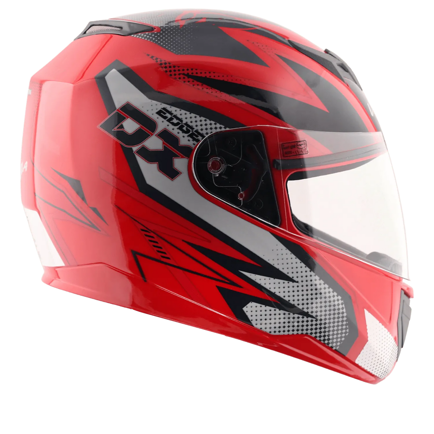 VEGA Edge Dx Grain Gr Red Anthracite Full Face Helmet