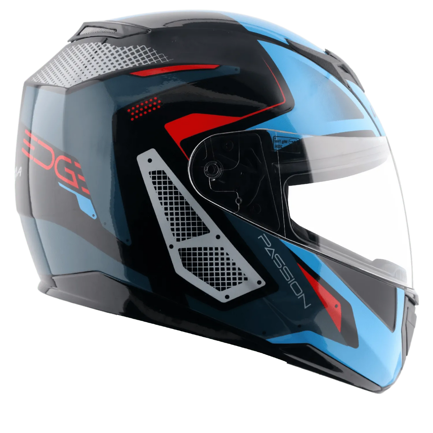 VEGA Edge Dx Passion Gr Black M Blue Full Face Helmet
