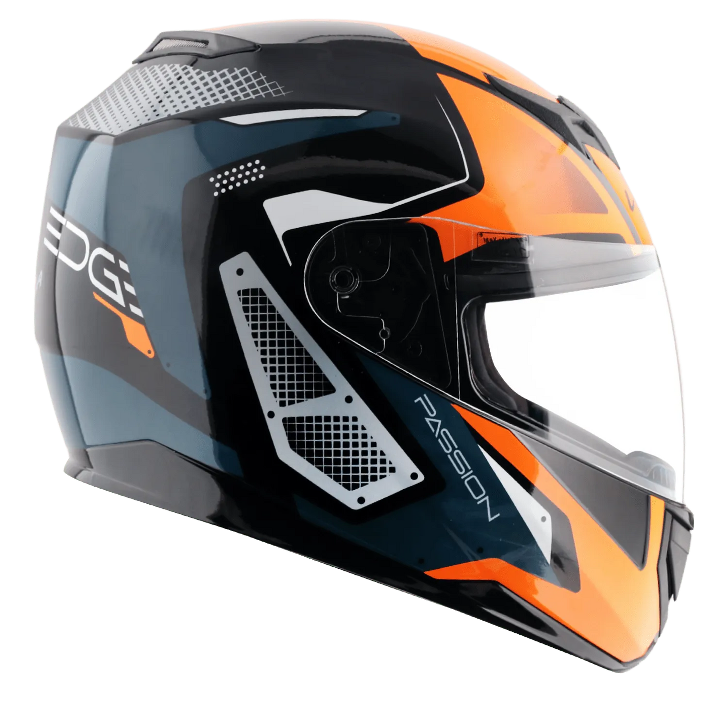 VEGA Edge Dx Passion Gr Black Orange Full Face Helmet