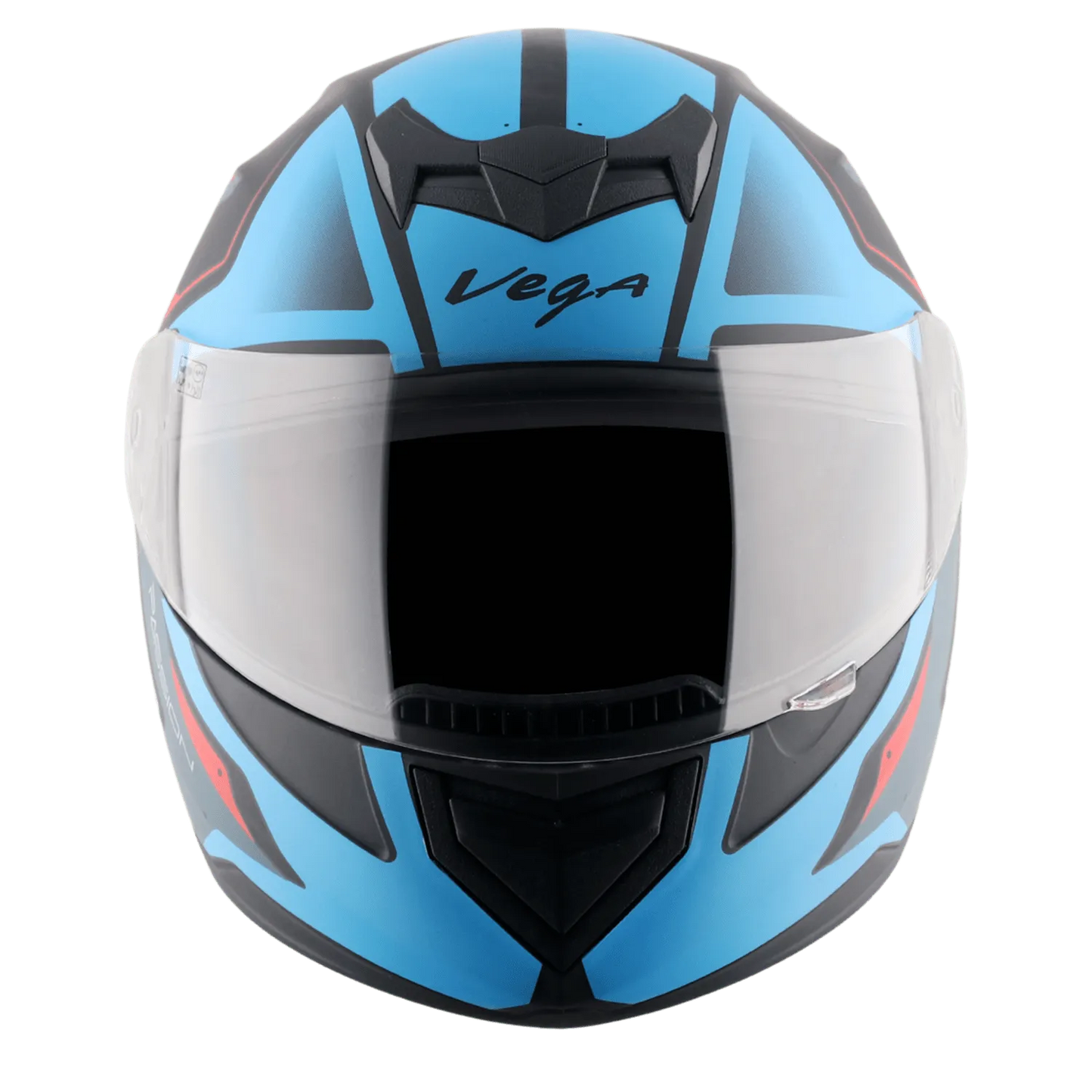 VEGA Edge Dx Passion Gr Dull Black M Blue Full Face Helmet