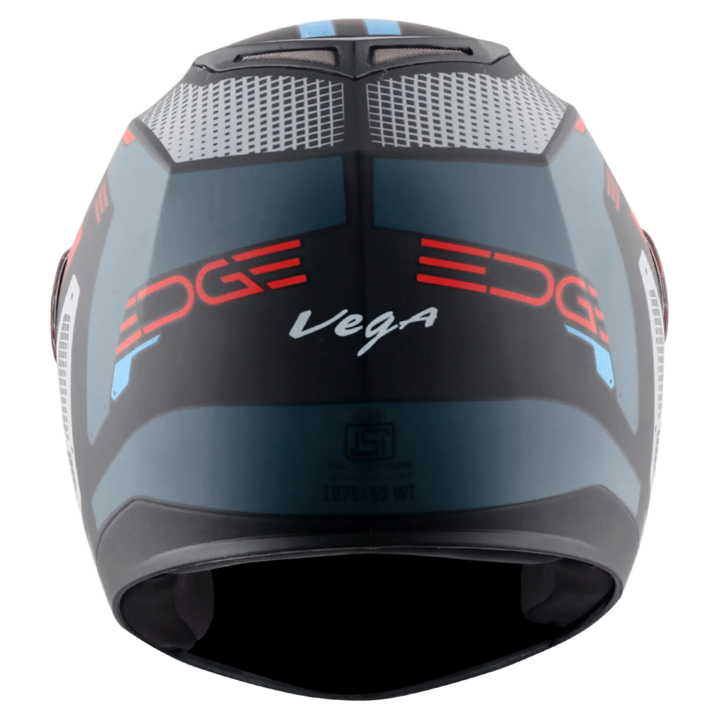VEGA Edge Dx Passion Gr Dull Black M Blue Full Face Helmet