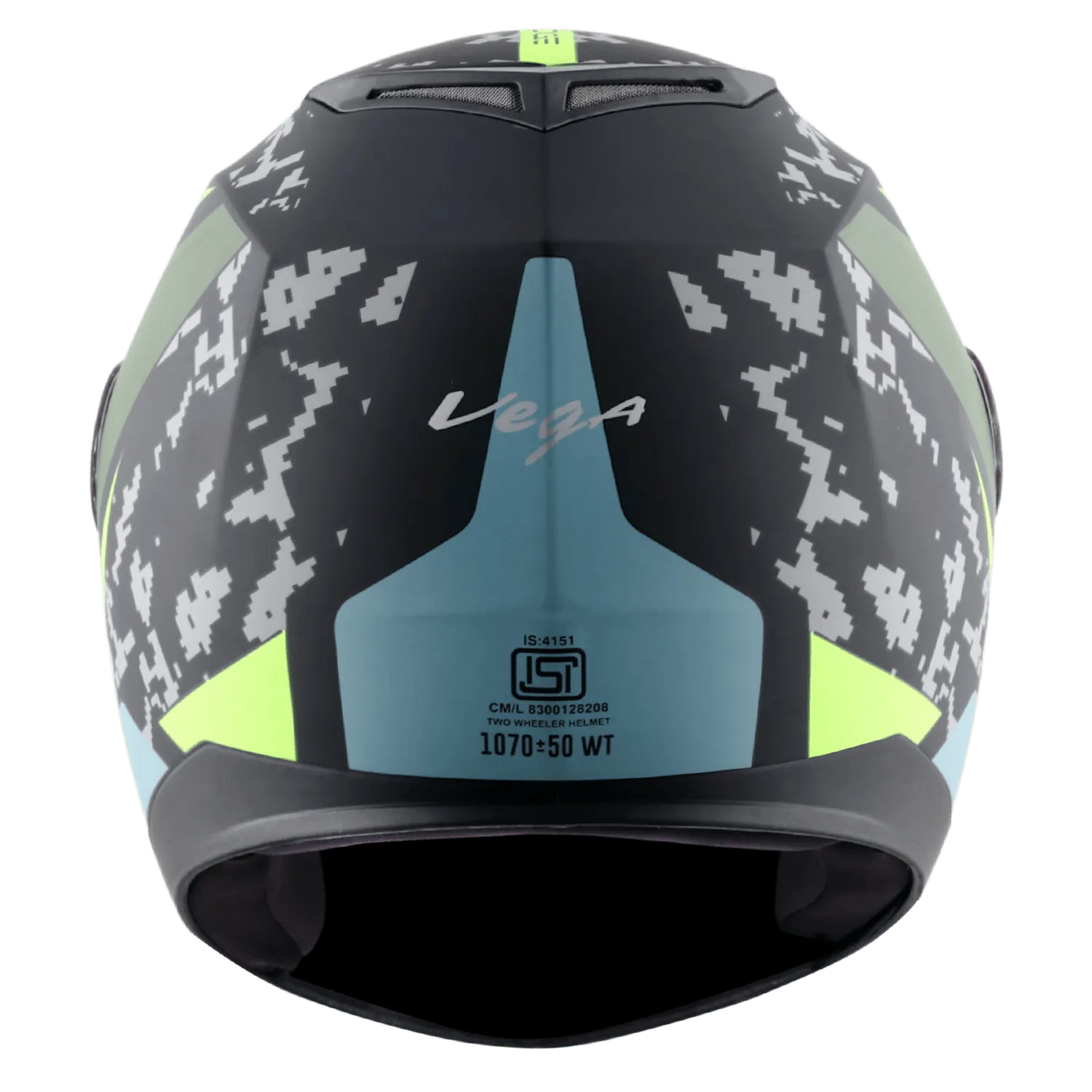 VEGA Edge Dx Us Army Gr Dull Black Battle Green Full Face Helmet