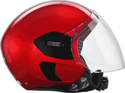 STUDDS Femm Super 540 Cherry Red Half Face Helmet