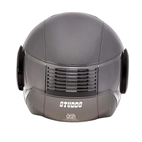 STUDDS Icon Gun Grey Half Face Helmet