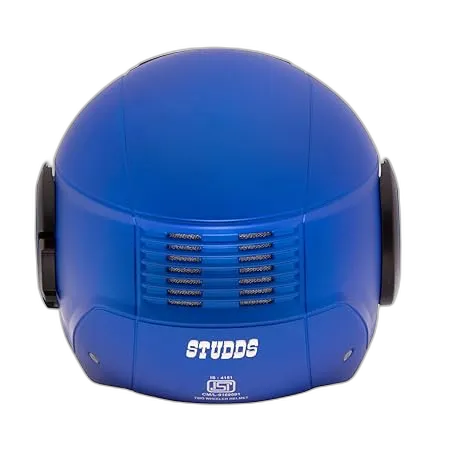 STUDDS Icon Matt Blue Half Face Helmet