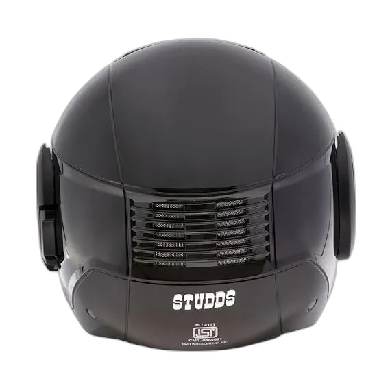 STUDDS Icon Matt Gun Grey Half Face Helmet