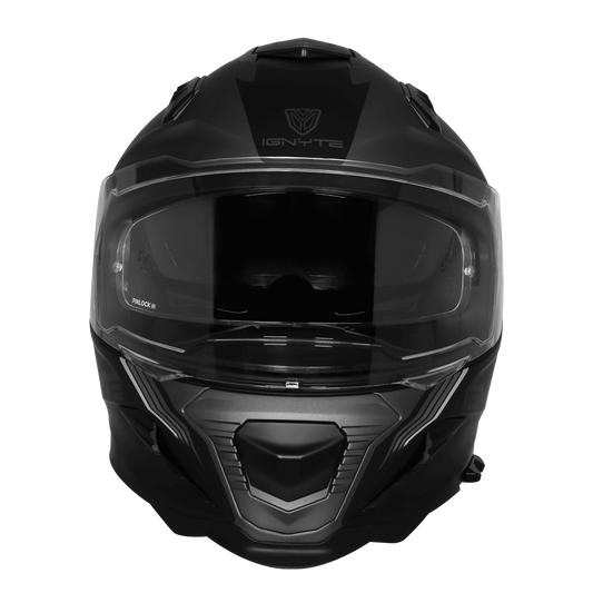 Ignyte Ign 16 Quantumm Gray White Gray Full Face Helmet