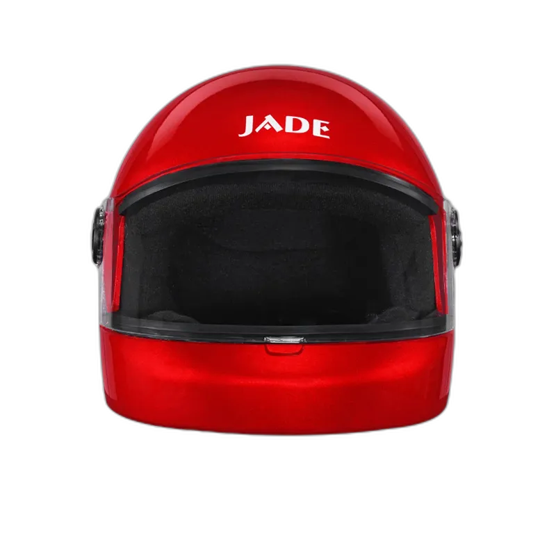 STUDDS Jade Cherry Red Half Face Helmet