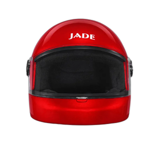 STUDDS Jade Cherry Red Half Face Helmet