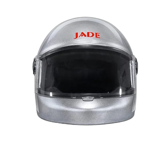 STUDDS Jade Silver Grey Full Face Helmet