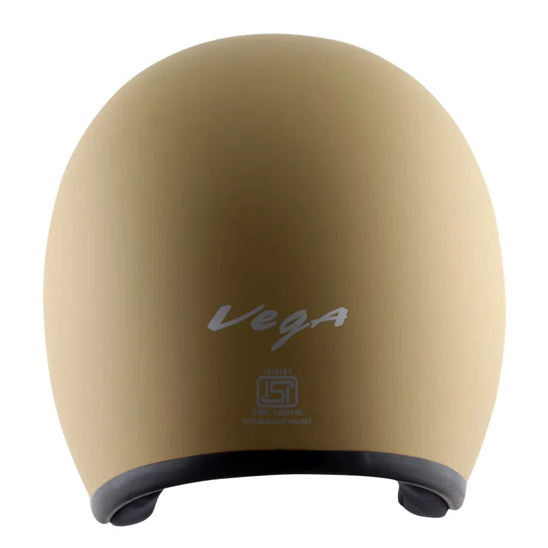 VEGA Jet Dx Dull Desert Storm Half Face Helmet