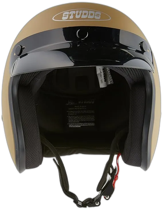 STUDDS Jetstar Classic Desert Storm Half Face Helmet