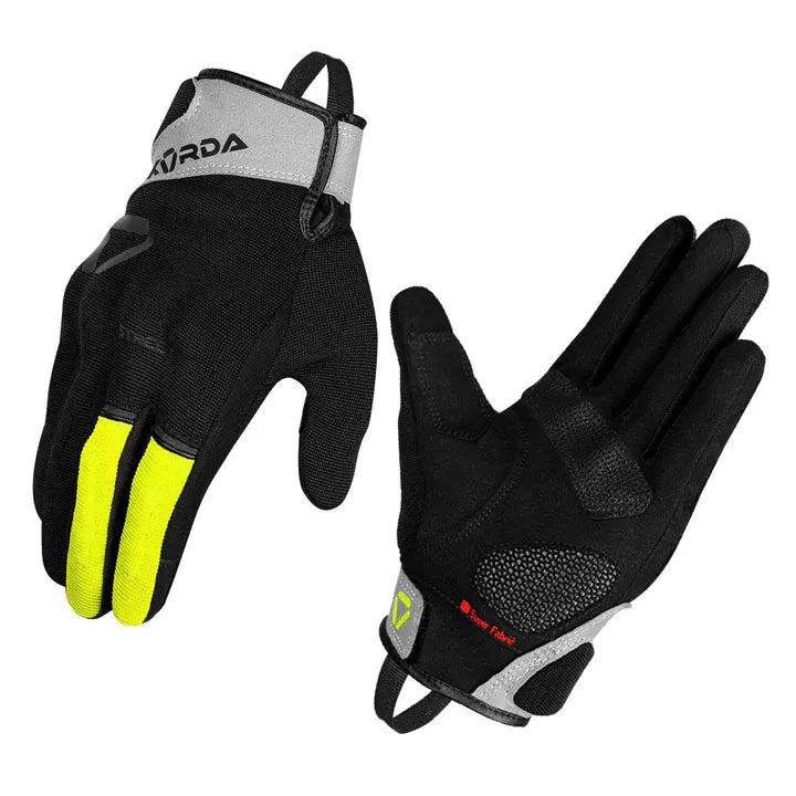KORDA Street 2 O Sf Fluor Yellow Gloves Riding Gears