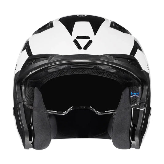 Korda Stromtrooper White Red Full Face Helmet