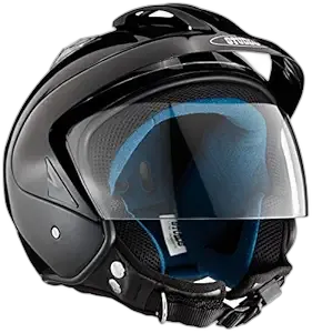 STUDDS Ks 1 Metro Matt Black Half Face Helmet