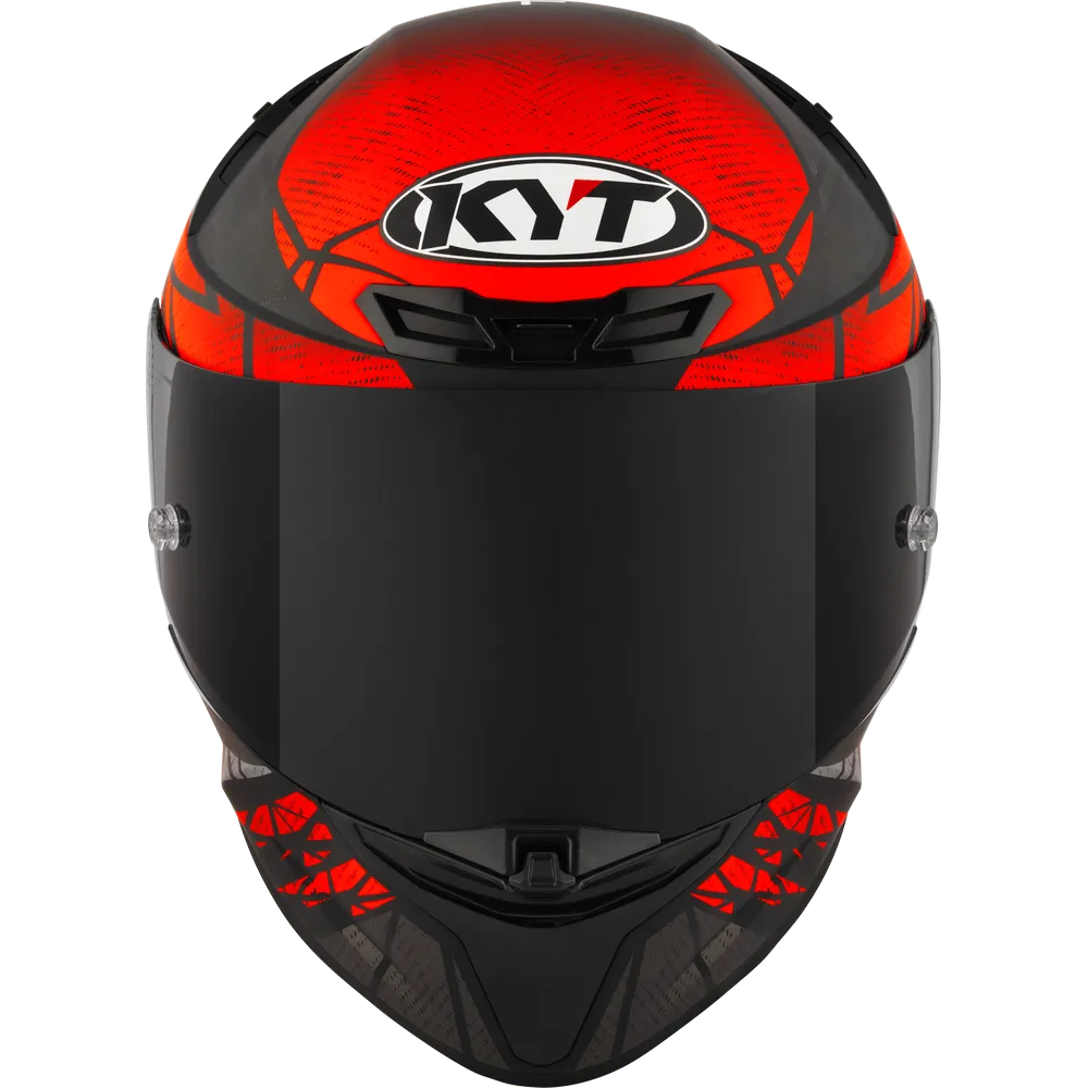 Kyt Revo Combustion Matt Red Full Face Helmet