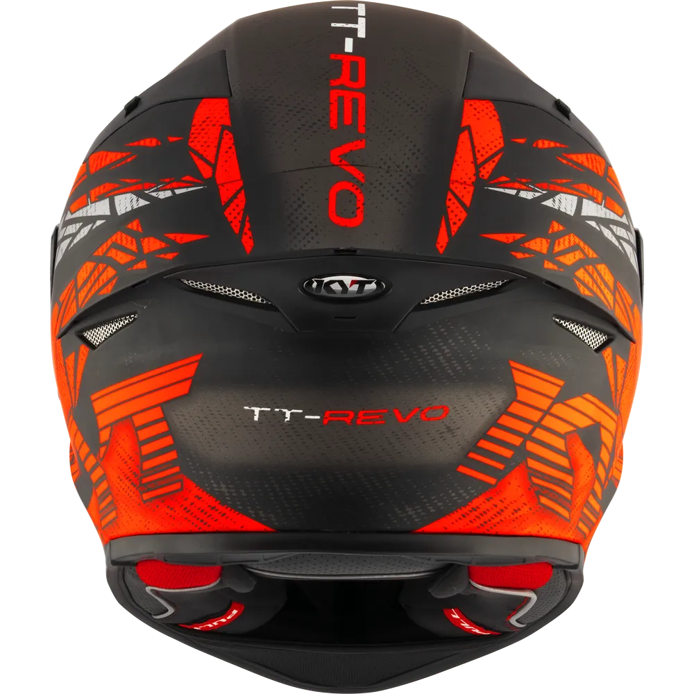 Kyt Revo Combustion Matt Red Full Face Helmet