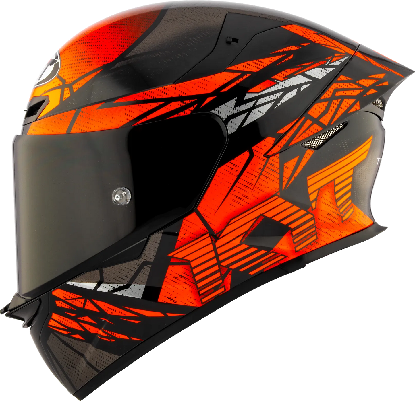 Kyt Revo Combustion Orange Full Face Helmet