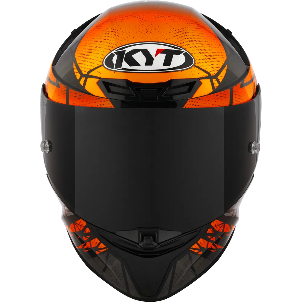 Kyt Revo Combustion Orange Full Face Helmet