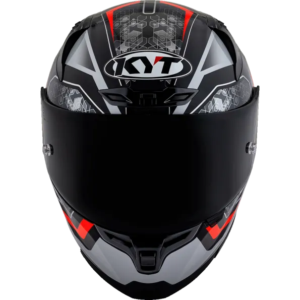Kyt Striker 01 Black Red Full Face Helmet
