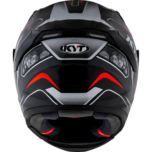 Kyt Striker 01 Black Red Full Face Helmet