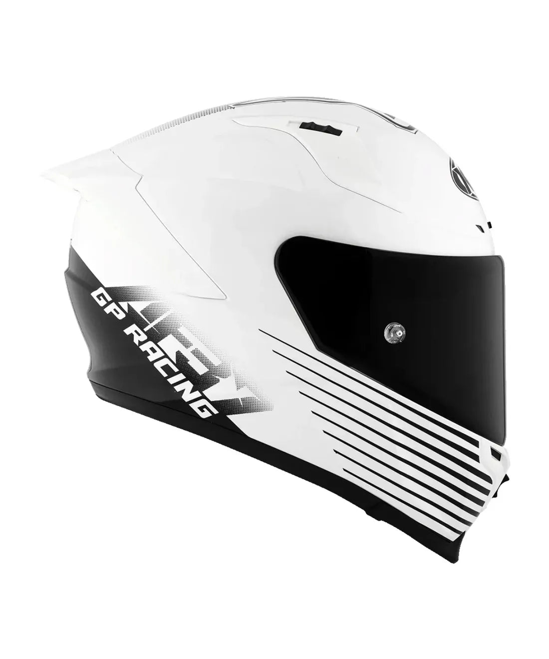Kyt Striker AF37 LIivery White Black Full Face Helmet