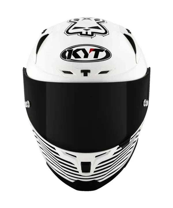 Kyt Striker AF37 LIivery White Black Full Face Helmet