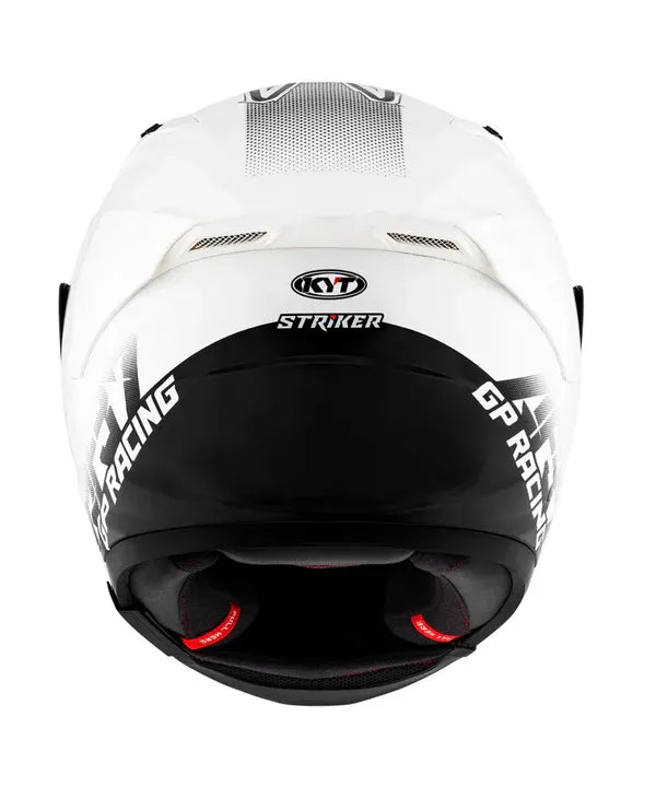 Kyt Striker AF37 LIivery White Black Full Face Helmet