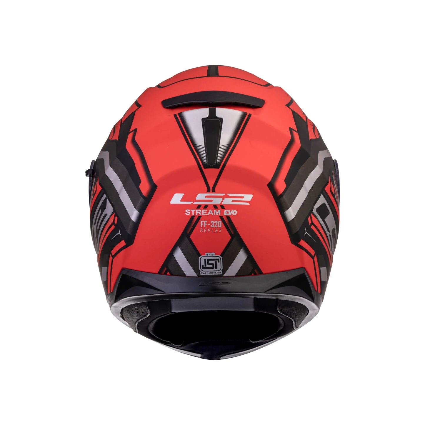 LS2 320 Stream Evo Reflex Red Black 7C Full Face Helmet