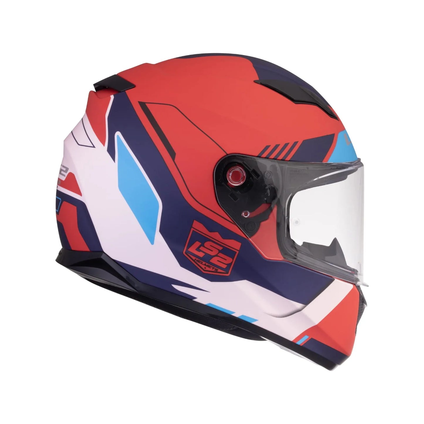 LS2 320 Stream Evo Xplorer White Red Full Face Helmet