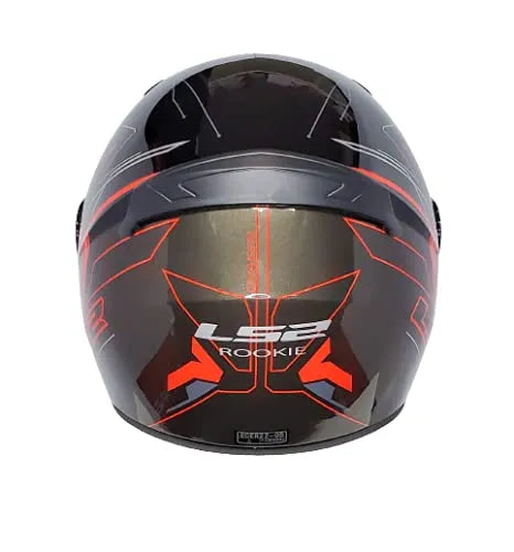 LS2 352 Chaser Black Red Full Face Helmet
