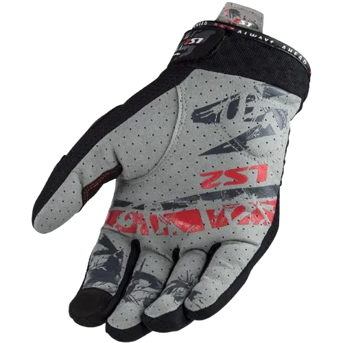 Ls2 Chaki Black Gloves Riding Gears