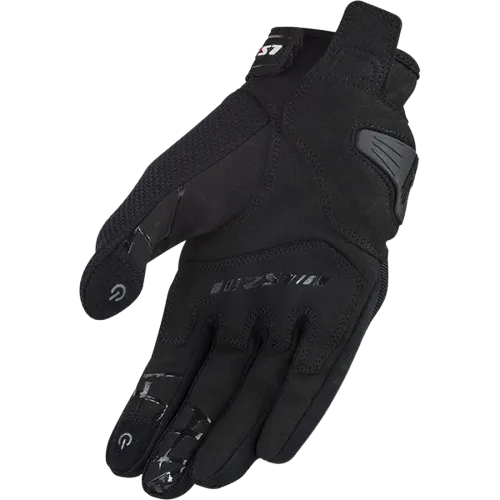 Ls2 Dart 2 Evo Black Gloves Riding Gears