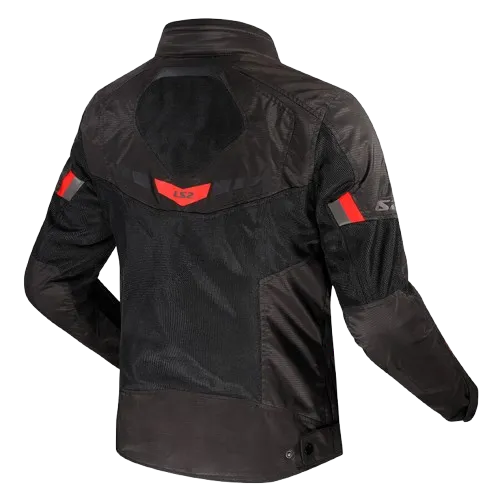 Ls2 Garda Air Man Black Red Jackets Riding Gears