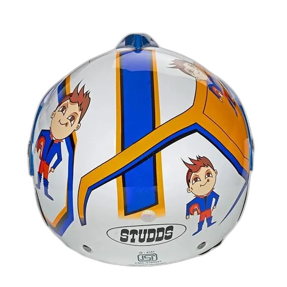 STUDDS Marhsall Kids Half Face Helmet