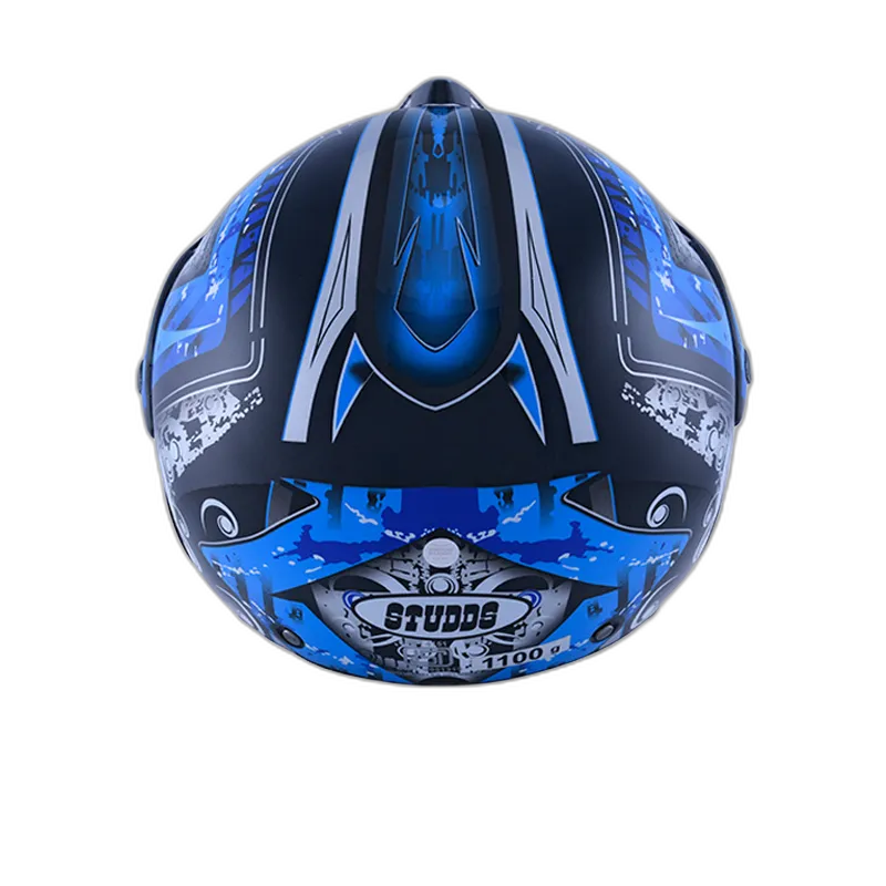 STUDDS Marshall D2 Black N1 Half Face Helmet