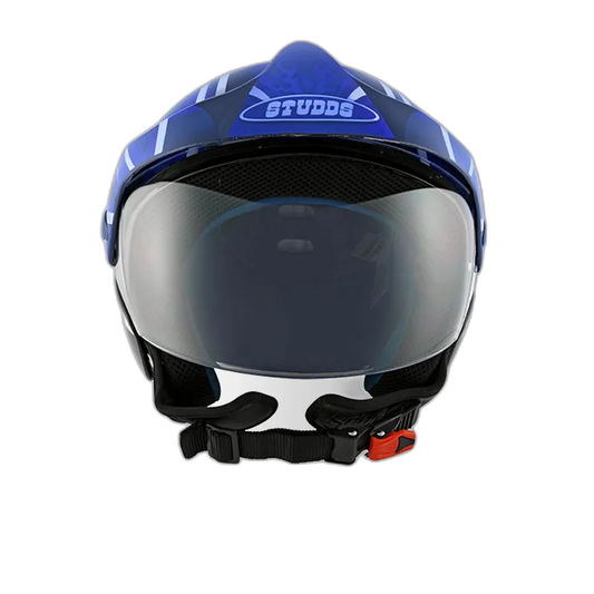 STUDDS Marshall D3 Black N1 Half Face Helmet