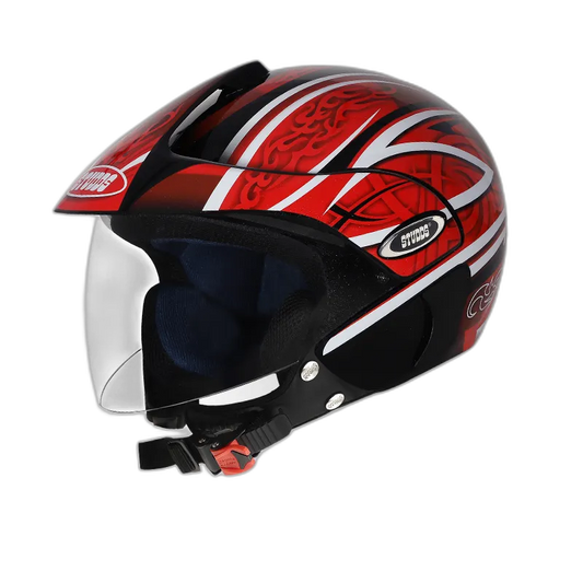STUDDS Marshall D3 Black N2 Half Face Helmet
