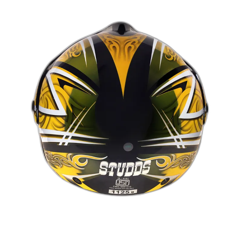STUDDS Marshall D3 Black N5 Half Face Helmet