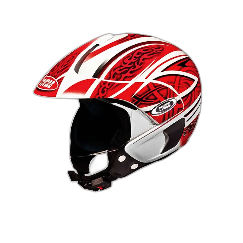 STUDDS Marshall D3 White N2 Half Face Helmet