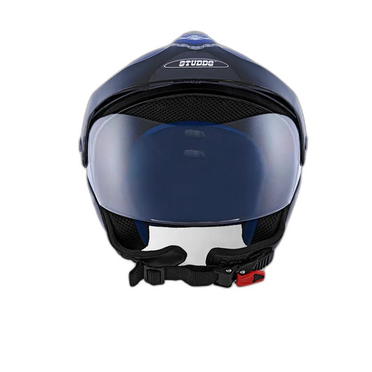 STUDDS Marshall D4 Black N1 Half Face Helmet