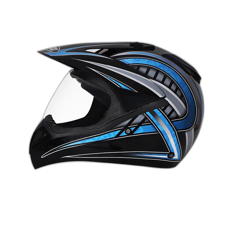 STUDDS Motocross D2 Black N1 Or Off Road Helmet