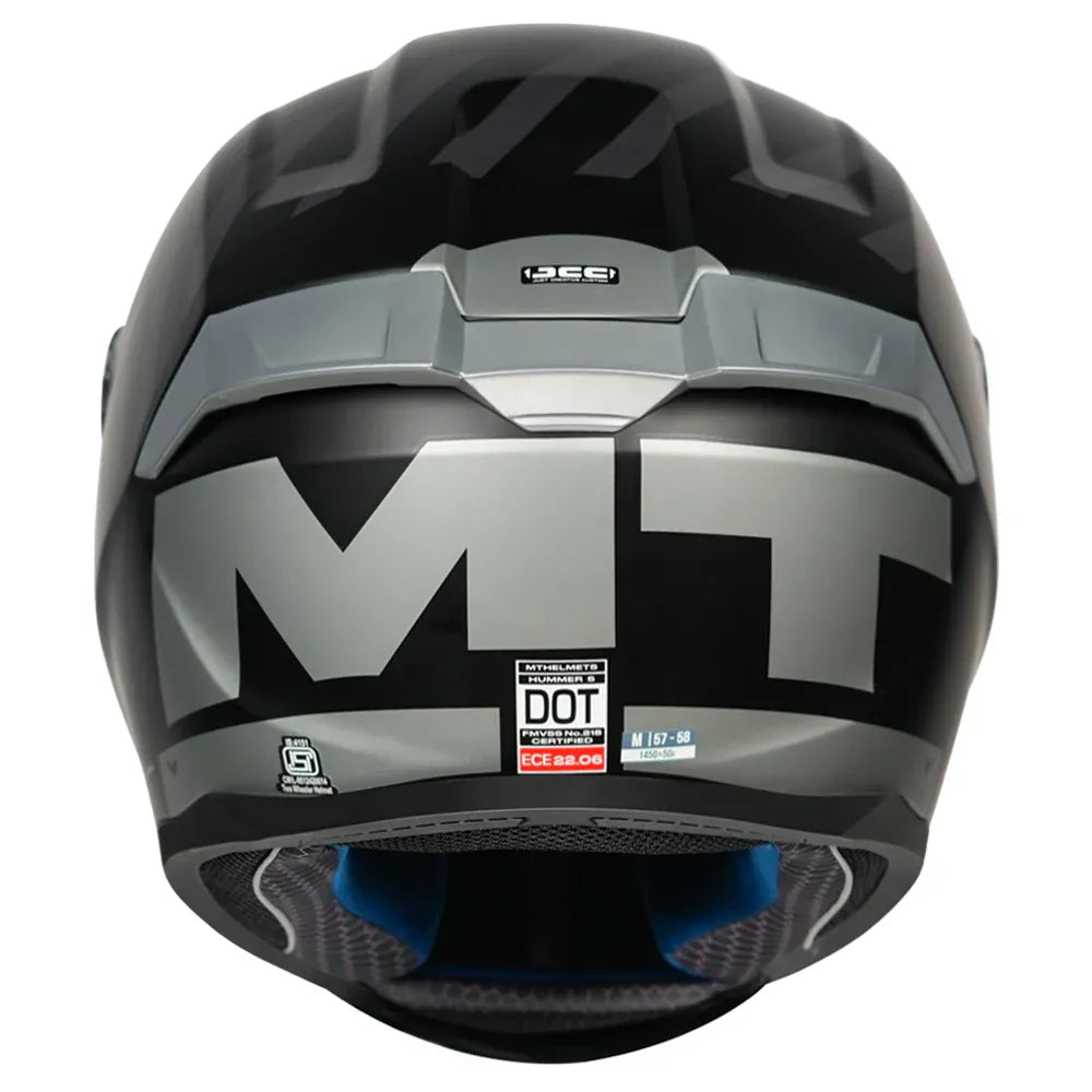 MT Helmets Mt Hummer B Air F2 Matt Grey Full Face Helmet