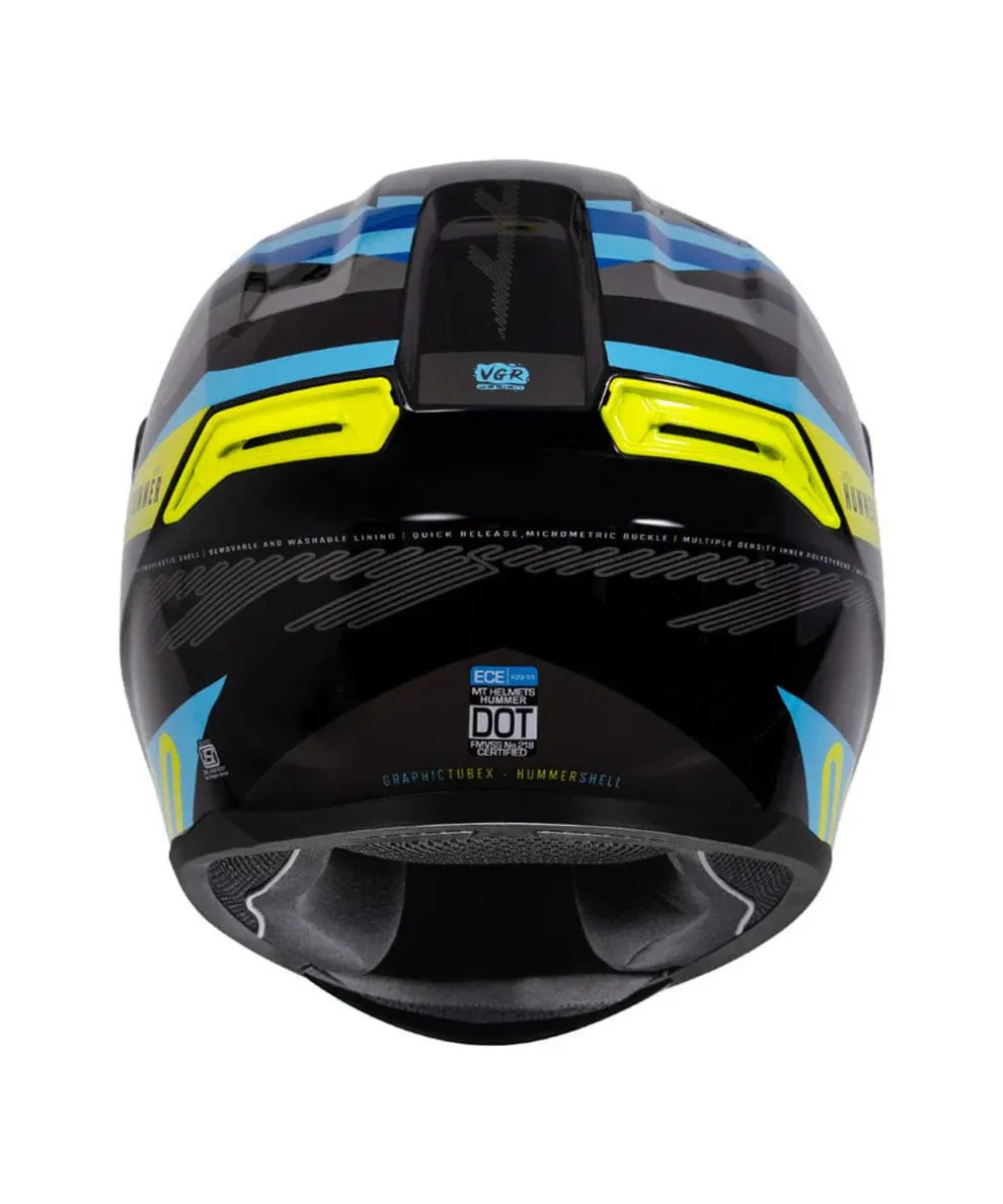 Mt Hummer Turbex B3 Full Face Helmet