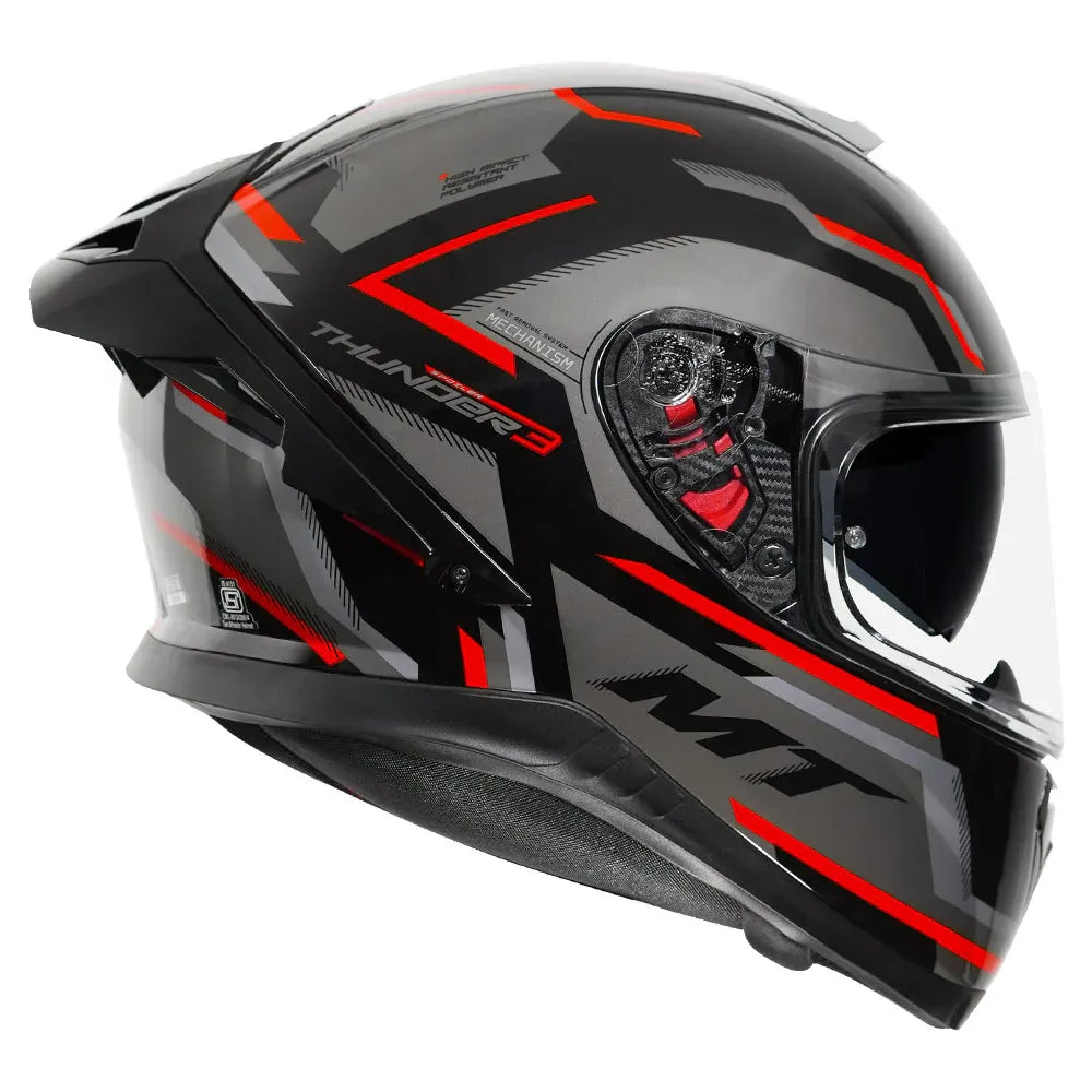 MT Helmets Mt Thunder 3 Pro Blaze Black Full Face Helmet