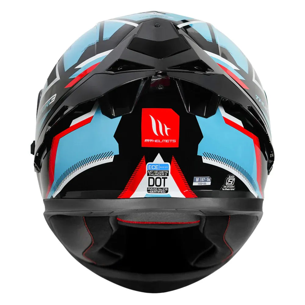 MT Helmets Mt Thunder 3 Pro Blaze Blue Full Face Helmet