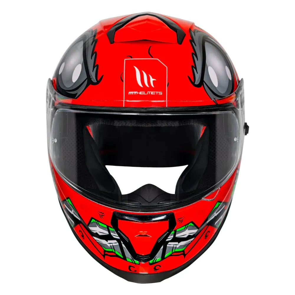 MT Helmets Mt Thunder 3 Pro Creature Red Full Face Helmet