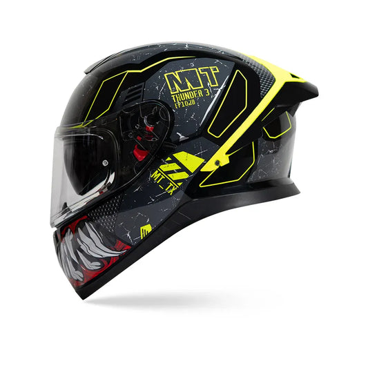 Mt Thunder 3 Sv Pro Tx C2 Glossy Full Face Helmet